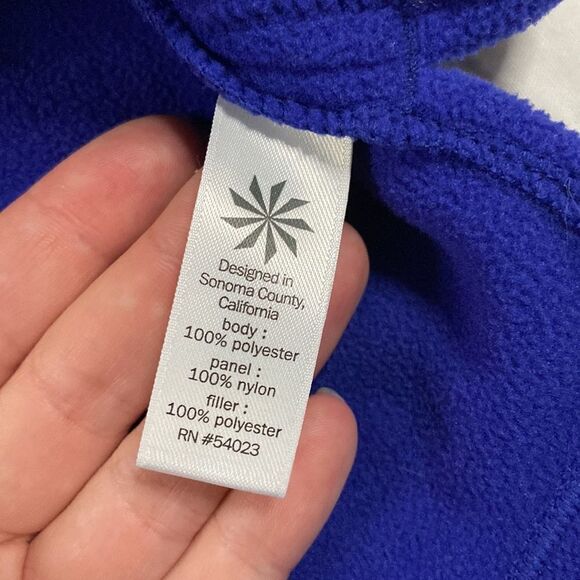 Athleta Quarter Zip Violet Sweater size Medium - Picture 9 of 12